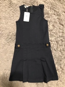 Bienzoe Girls School Uniform Jumper Stretch Pleated Durable Kids Knee Length M - Picture 1 of 12