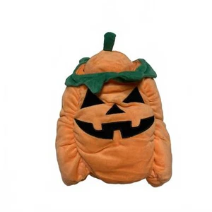 Pet Pumpkin XSmall Orange Halloween Plush Costume Hat Accessory - Picture 1 of 5