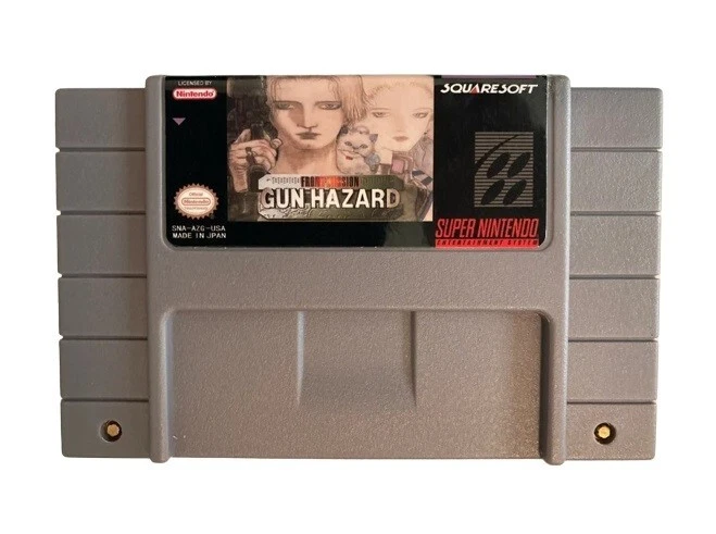 Front Mission Gun Hazard SNES Game Cartridge USA (note: buyer DOES NOT pay fees) - Image 1 of 2