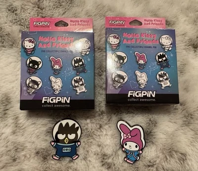 Hello Kitty and Friends Figpin Target Exclusive Series 12 My Melody & Badtz-Maru - Bild 1 von 3