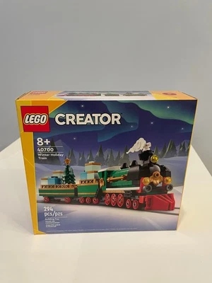 LEGO Creator 40700 зимний праздничный поезд ограниченного тиража набор новый запечатанный - Изображение 1 из 2