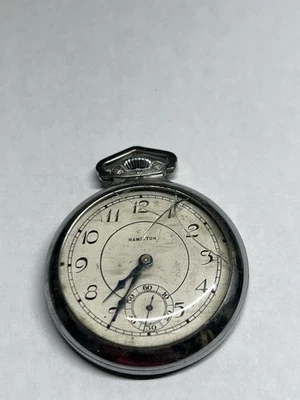 Reloj Bolsillo Hamilton. 940. Para piezas o reparación. No funciona. Foto 1 de 2