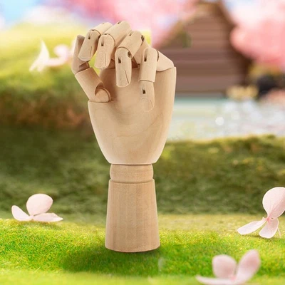  Flexible Holzhand Zeichenwerkzeug Modell Holzhandmodell Zeichnen Von - Bild 1 von 4