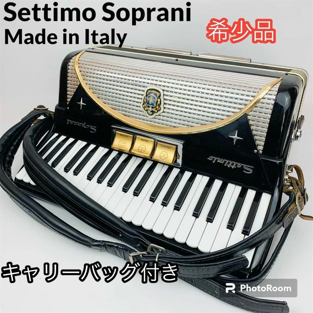 Settimio Soprani アコーディオン41鍵120ベース/美品・整備済 Settimio