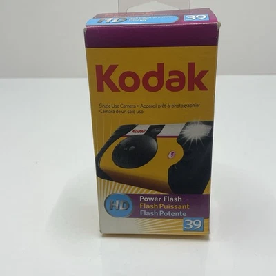 Kodak HD Power Flash 39 Exposure Disposable 35mm Camera EXP 2014 - Image 1 of 4