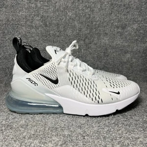 Nike Women Air Max 270 Running Shoes White/Black AH6789-100 Size 11.5 NWOB - Picture 1 of 9