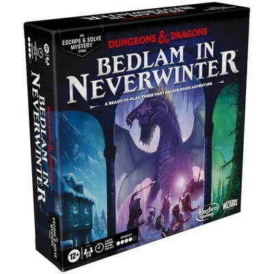 HASBRO Dungeons & Dragons: Bedlam in Neverwinter Board Game