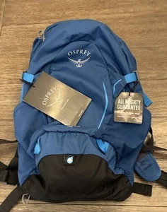 NWT Osprey Hikelite 18 Technical Daypack Blue Bacca Backpack 18L - Picture 1 of 4