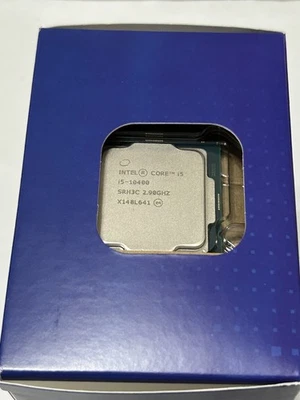 Intel Core i5-10400 Processor 2.9GHz-4.3GHz, 6 Cores, 12MB Cache Socket LGA1200 - Image 1 of 3