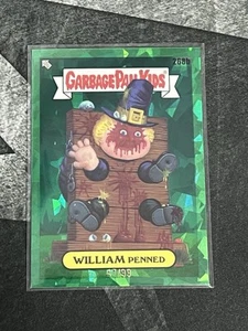 2024 Garbage Pail Kids Sapphire WILLIAM PENNED 268b Green /99 - Picture 1 of 2