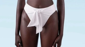 Liberty & Justice Bikinihose zum Binden Größe S Small - weiß - NEU - Bild 1 von 8