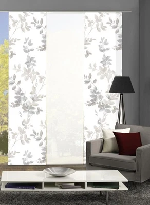 3er-Set Schiebegardinen MADELEINE blickdicht, Höhe 245 cm, sand WFI - Bild 1 von 4