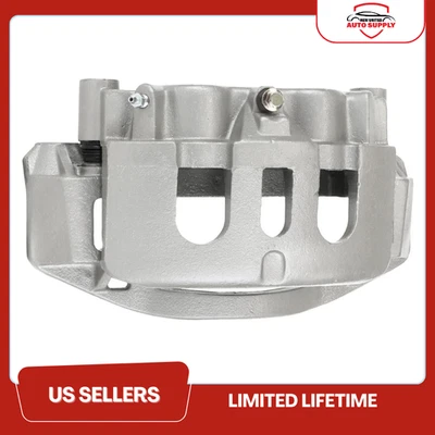 Pinça de freio traseira esquerda com suporte para Sierra Silverado 2500 3500 HD resistente - Imagem 1 de 2