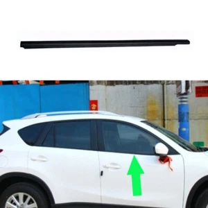 1x Para Mazda CX-5 cx5 2013-2016 Puerta Delantera Derecha Ventana Tira Negra Sellador Borde - Imagen 1 de 1