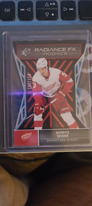2021 22 Upper Deck SPX Radiance Rookie FX 108/150 Moritz Seider Detroit Red Wing