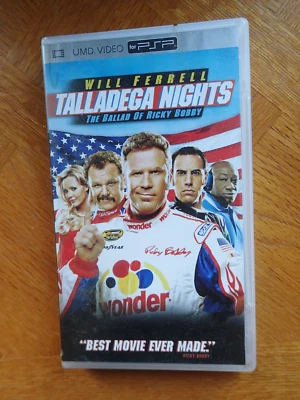 Talladega Nights Ballad of Ricky Bobby (Sony PSP UMD Video) Will Ferrell comedia Foto 1 de 3