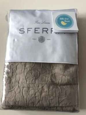Одно нетронутое итальянское тонкое белье SFERRA ADELLI KING Sham FOG 21 x 36  - Изображение 1 из 4