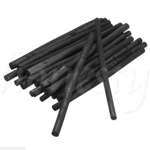 Palos de carbón negro barra boceto dibujo dibujo pintura al óleo sauce y estuche - Imagen 1 de 9