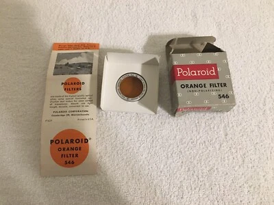 Vintage Polaroid Orange Filter Non Polarizing #546 NIB - Image 1 of 4
