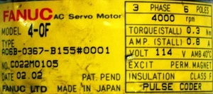 Fanuc A06B-0367-B155-0001 [PZ4] - Bild 1 von 1