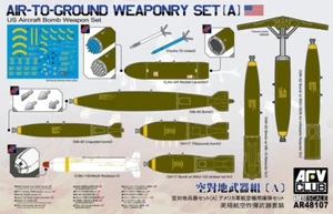 AFV CLUB 1/48 Air to Ground Weaponry Set A U.S Aircraft weapon set - Picture 1 of 1