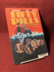 BLOCKBUSTER Movie Backer Card 5.5" x 8" Mini Poster Art FIFTY PILLS - Picture 1 of 4