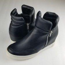 steve madden gusty wedge sneaker