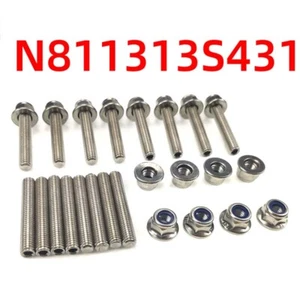 Stainless Steel Exhaust Manifold Stud Kit Fits for Ford F150 4.6/5.4L Liter V8 - Picture 1 of 8