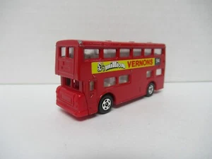 1977 Tomica Tomy F15 Red London Bus Double Deck 1:130 Scale - Picture 1 of 10