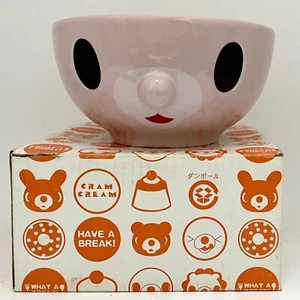 CRAM CREAM coniglietto ceramica cereali zuppiera 16 oz Giappone Kawaii coniglio nuovo con scatola 2002 Y2K - Foto 1 di 4