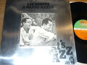 LP Vinyl - LEE KONITZ with WARNE MARSH - THAAT S JAZZ - Bild 1 von 3