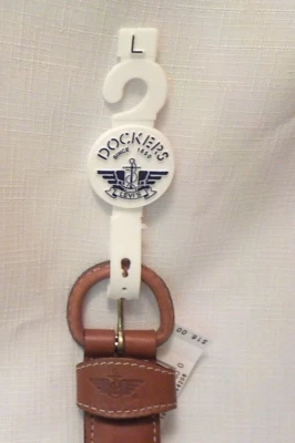 DOCKERS от Levi хаки плетеный размер большой 30 «- 34» женский ремень стиль 1745 новый!! - Изображение 1 из 4