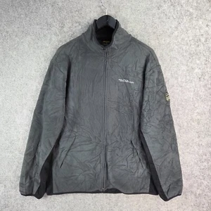 Vintage Nautica Jacket Mens Extra Large Grey Full Zip Fleece Competition 12569 - Picture 1 of 10