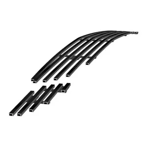 Fits 2003-2006 Mercedes-Benz E Class Black Bumper Stainless Steel Billet Grille - Picture 1 of 7