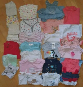 26tlg. Mädchenbekleidungspaket für den Sommer 👶 Gr. 68 👶 2-3 Monate - Bild 1 von 11