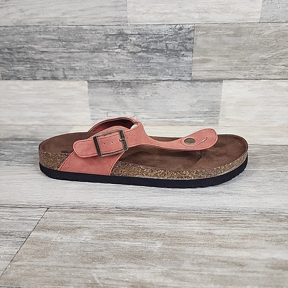 Sandalias Cliffs White Mountain con correa en T para mujer talla 7,5 Foto 1 de 4