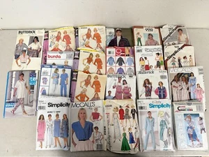 Lot 21 Uncut Sewing Patterns McCall’s Simplicity Butterick Vogue Etc - Picture 1 of 8