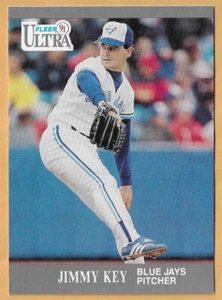 Jimmy Key Toronto Blue Jays #364 - Fleer Ultra 1991 - Imagen 1 de 2
