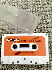 Vtg but New! PSA 1981 JINGLE Original Cassette Tape PACIFIC SOUTHWEST AIRLINES - Picture 1 of 3