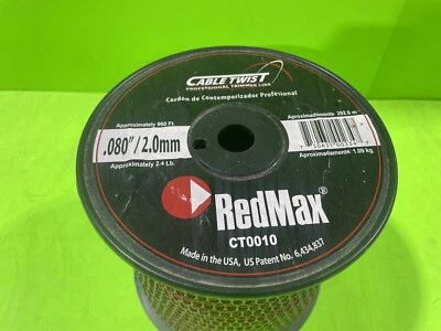 Genuine RedMax CT0010 CableTwist Professional Trimmer Line 960 ft .080"/2.0mm - Image 1 of 4