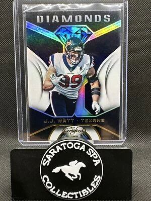 2019 Certified Diamonds J.J. Watt  #DI-JJ Parallel Houston Texans - Image 1 of 4
