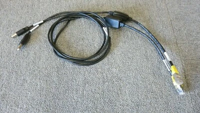 Job Lot 2 x IBM EMC 45W6724 N1.Console-M4USB4 RJ45 To USB Type C Patch Cable 52" - Image 1 of 4
