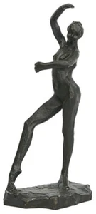 NUOVA STATUA DANZATRICE BALLETTO SPAGNOLA BRONZO SCULTURA ARTE EUROPEA di DEGAS - Foto 1 di 1