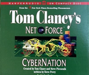 Tom Clancy’s Net Force Cybernation Audio CD Book - Picture 1 of 2