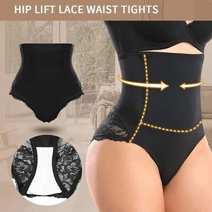 Tummy Control Shapewear Panties for Women High Waisted Slim Underwear Briefs US - Picture 1 of 22