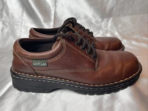 Women's Eastland Plainview Shoes Y2K Leather Oxfords Chunky shoes, Size 6.5 M - Picture 1 of 8