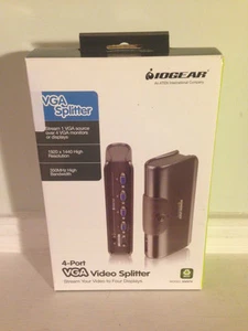 IOGEAR 4-Port VGA Video Splitter GVS74 - Picture 1 of 1