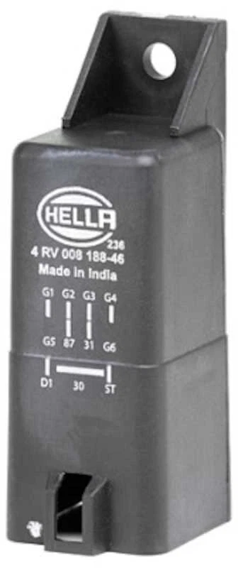 Diesel Glow Plug Controller fits 2006 Volkswagen Jetta  HELLA - Image 1 of 2