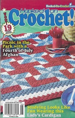 Hooked On Crochet! Magazine ~ August 2001 Number 88 - Image 1 of 3