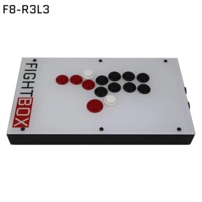 Fightbox F8-R3L3 All Button Leverless Arcade Game Controller For PC/PS3/Switch - Image 1 of 4